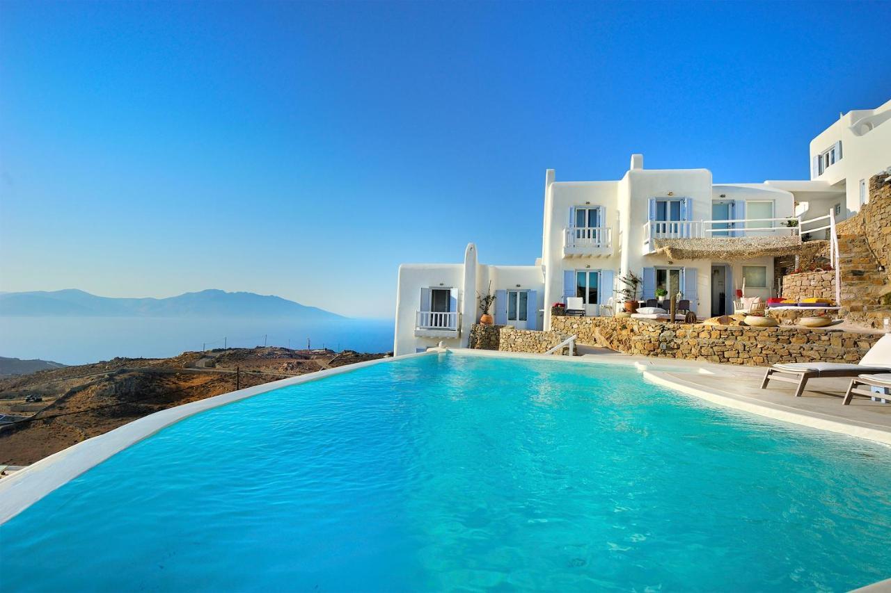 Mermaid Luxury Villas - Aquata Private Pool Fanari  ภายนอก รูปภาพ