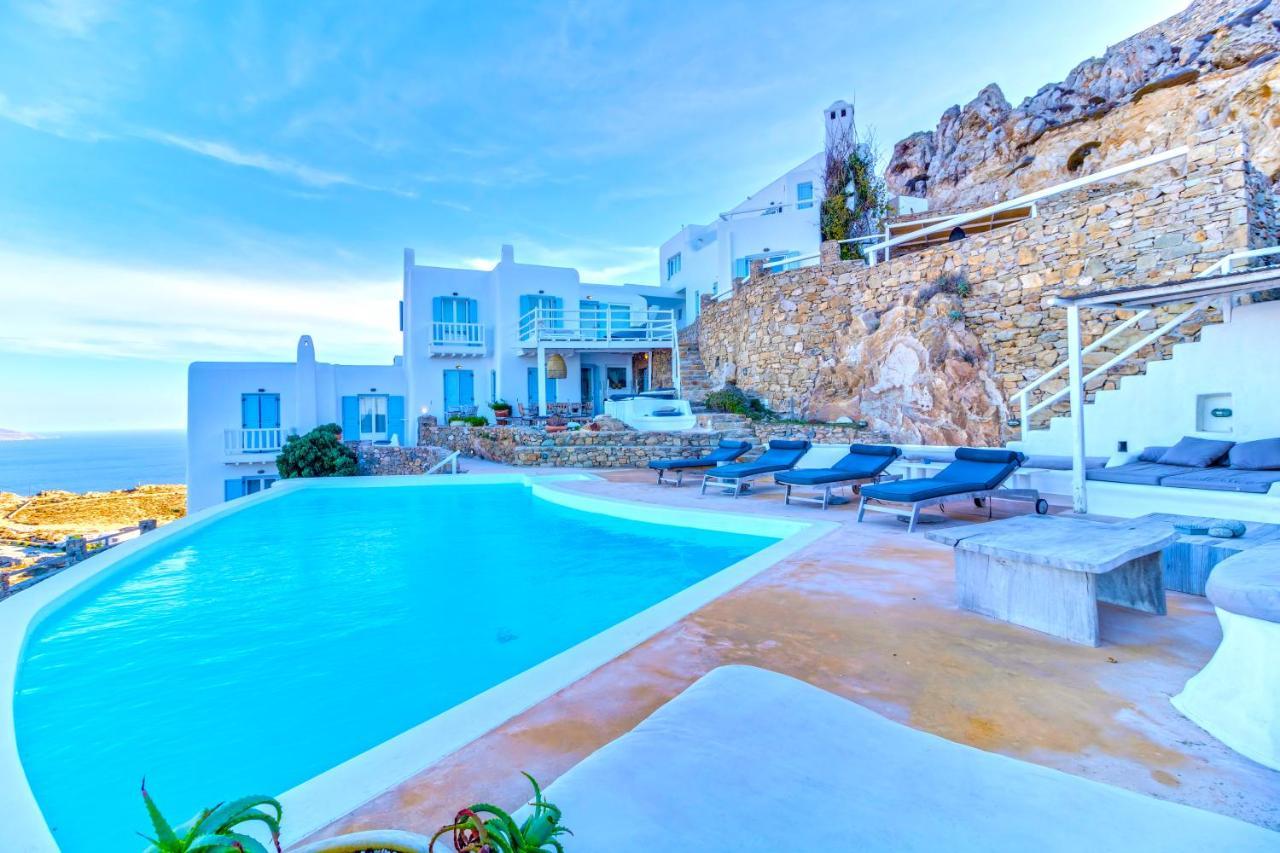 Mermaid Luxury Villas - Aquata Private Pool Fanari  ภายนอก รูปภาพ