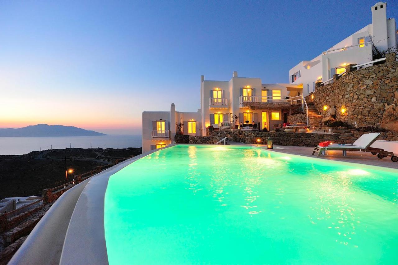 Mermaid Luxury Villas - Aquata Private Pool Fanari  ภายนอก รูปภาพ