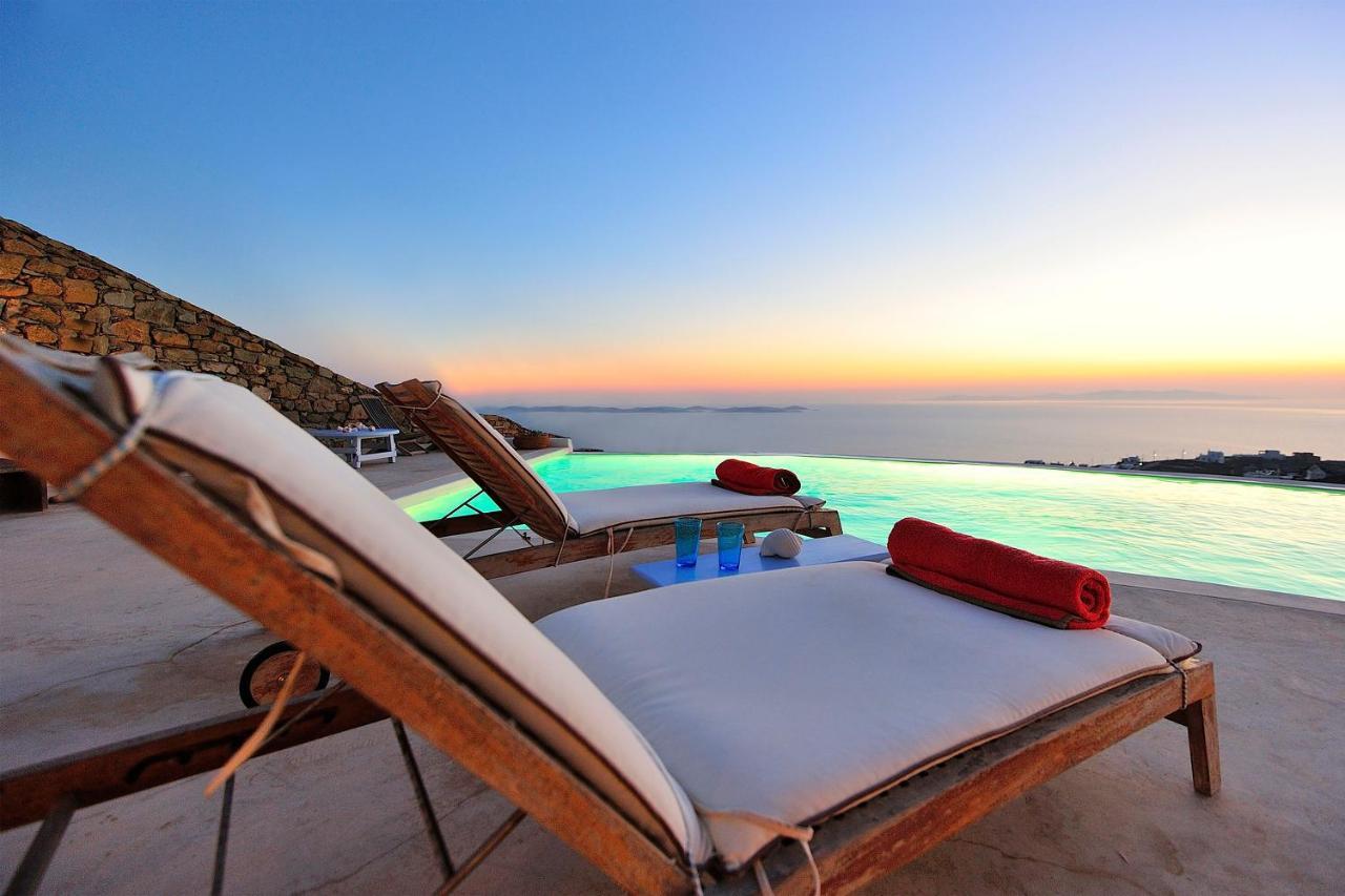 Mermaid Luxury Villas - Aquata Private Pool Fanari  ภายนอก รูปภาพ