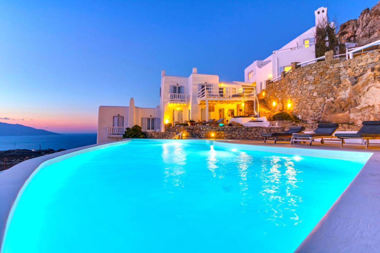 Mermaid Luxury Villas - Aquata Private Pool Fanari  ภายนอก รูปภาพ